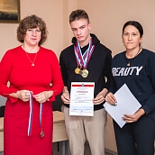 В СГТУ прошло торжественное награждение победителей и призеров по ГТО