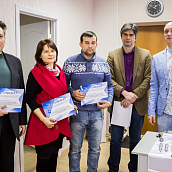 Аспиранты и преподаватели кафедры ТСК участники семинара по неразрушающему контролю компании «Техно – НТД»