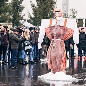 В Политехе проводили зиму