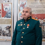 Слушатели ВУЦ встретились с участником специальной военной операции