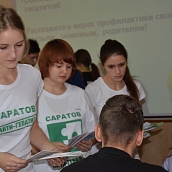 На кафедре СТ состоялось информационно-познавательное мероприятие в рамках проекта «Узнай больше о гепатитах»