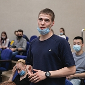 Студенты СГТУ встретились с Героем России, летчиком-космонавтом Федором Юрчихиным