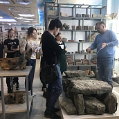 Студенты-экологи посетили музей естествознания