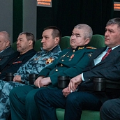 Слушатели ВУЦ встретились с участником специальной военной операции