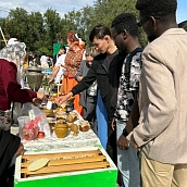 Иностранные обучающиеся Политеха - участники этнокультурного фестиваля 