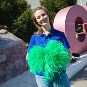 В Политехе прошёл флешмоб ко Дню космонавтики