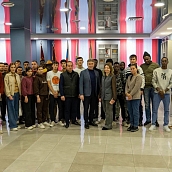 Слушатели курсов русского языка посетили Музейное пространство СГТУ