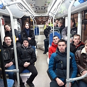 Студенты ИММТ посетили с экскурсией завод электрического транспорта