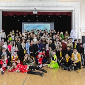 Иностранные студенты приняли участие в новогоднем празднике