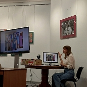 Лекция «Образ Снегурочки в моде и искусстве» от старшего преподавателя кафедры 