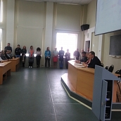 Прошло собрание директората института УРБАС с родителями студентов первого курса