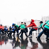 В Политехе проводили зиму