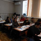 Преподаватели, аспиранты и  студенты УРБАС участники семинара компании «Техно-НДТ» на кафедре ТСК