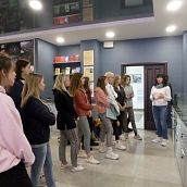 Студенты-телевизионщики посетили Музей естествознания СГТУ имени Гагарина Ю.А.