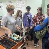 Сотрудники УРБАС организовали экскурсию для саратовских школьников