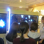 Студенты –экологи посетили Информационный центр Балаковской АЭС