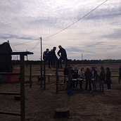 Боевое крещение первокурсников состоялось на кафедре САС