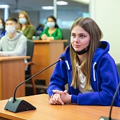 В формате «онлайн» студенты СГТУ пообщались со Светланой Журовой