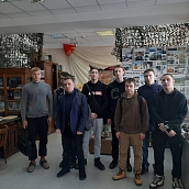 Политеховцы посетили Музей воинской и боевой славы 