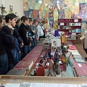 Студенты группы б-ЭЛНЭ-11 ИнЭТМ посетили музей истории СГТУ имени Гагарина Ю.А.