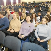 Первокурсники  УРБАС посетили вокальный конкурс «Золотой голос СГТУ»