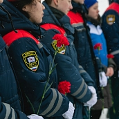Политеховцы возложили цветы к памятнику «первопроходцу космоса»