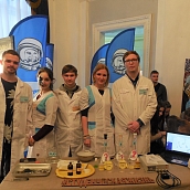 Студенты кафедры ХИМ приняли участие в закрытии Года добровольца