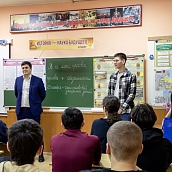 ИнЭН провел встречи со школьниками Базарного Карабулака