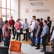 «Газпроммаш» наградил политеховцев-победителей конкурса на получение стипендий