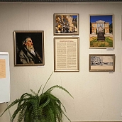 В Научно-технической библиотеке открылась выставка картин Алексея Боголюбова