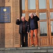 Профессор ФТИ встретился с учеными Национальной  академии наук Республики Армения