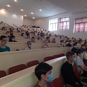 Первокурсники встретились с администрацией ИММТ