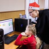 В Детской компьютерной школе Политеха прошел новогодний квест 