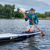 Команда Политеха завоевала серебро на соревнованиях по гребле на байдарках и каноэ