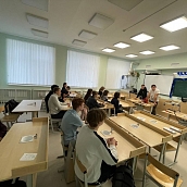 Студенты кафедры "Сварка и металлургия" провели со школьниками мероприятие