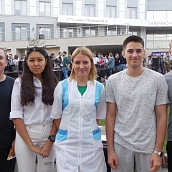 Кафедра ХИМ рассказала о профессии химик-технолог на фестивале карьеры