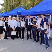 СГТУ принял участие в выставке-ярмарке «Российское образование. Ташкент – 2024»