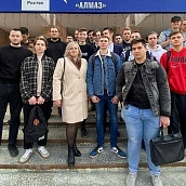 Студенты группы МНСТ-31 побывали на «НПП «Алмаз»