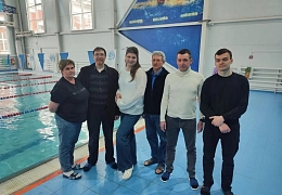 Преподаватели СГТУ выступили на соревнованиях по плаванию областной Спартакиады вузов