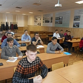 Студенты УРБАС на презентации «Первому космонавту планеты - 85»