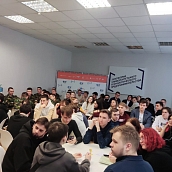 В Политехе прошло патриотическое мероприятие, посвященное Сталинградской битве