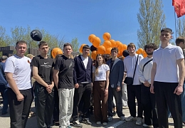 Политеховцы приняли участие в памятном мероприятии в Парке Победы