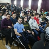 Студенты первокурсники посетили выступление команды УРБАС в рамках фестиваля «Студенческая весна 2020»