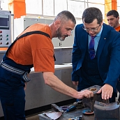 Заведующий кафедрой МБИ принял участие в презентации металлургической продукции во Владикавказе