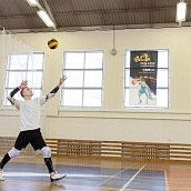 В СГТУ прошли соревнования по волейболу в рамках Спартакиады ППС