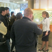 Студенты –экологи посетили Информационный центр Балаковской АЭС