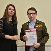 Бойцы штаба РСО политеха награждены почетными грамотами