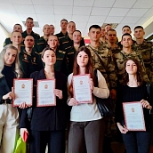 Студенты кафедры ПМК приняли участие во Всероссийской студенческой научно-практической конференции "Великая Отечественная война в именах и датах"