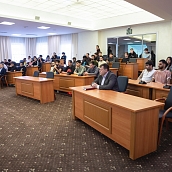 Иностранные студенты СГТУ встретились с представителем прокуратуры Саратовской области