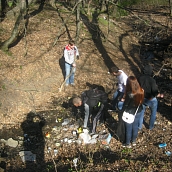 Студенты и преподаватели ЭКЛ-участники Всероссийского экологического субботника